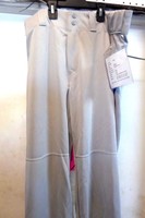 Alleson Athletic Men Baseball Pant Gray With Blue Open Bottom Nice Size L Alleson Athletic Men Baseball Pant Gray With Blue Open Bottom Nice Size L