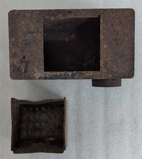 Breckwell - P-24 - Fire Pot -  NO Heater / Ignitor Hole- VGC - USED - 1B42