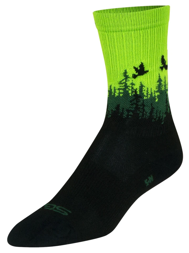 Socks - SockGuy - Forestry Green S/M 6" SGX Cycling/Running NEW - Image 2 of 4