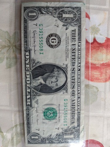 Banconota da 1 dollaro firmata Joseph Barr 1963B con cartella - Foto 6 di 6