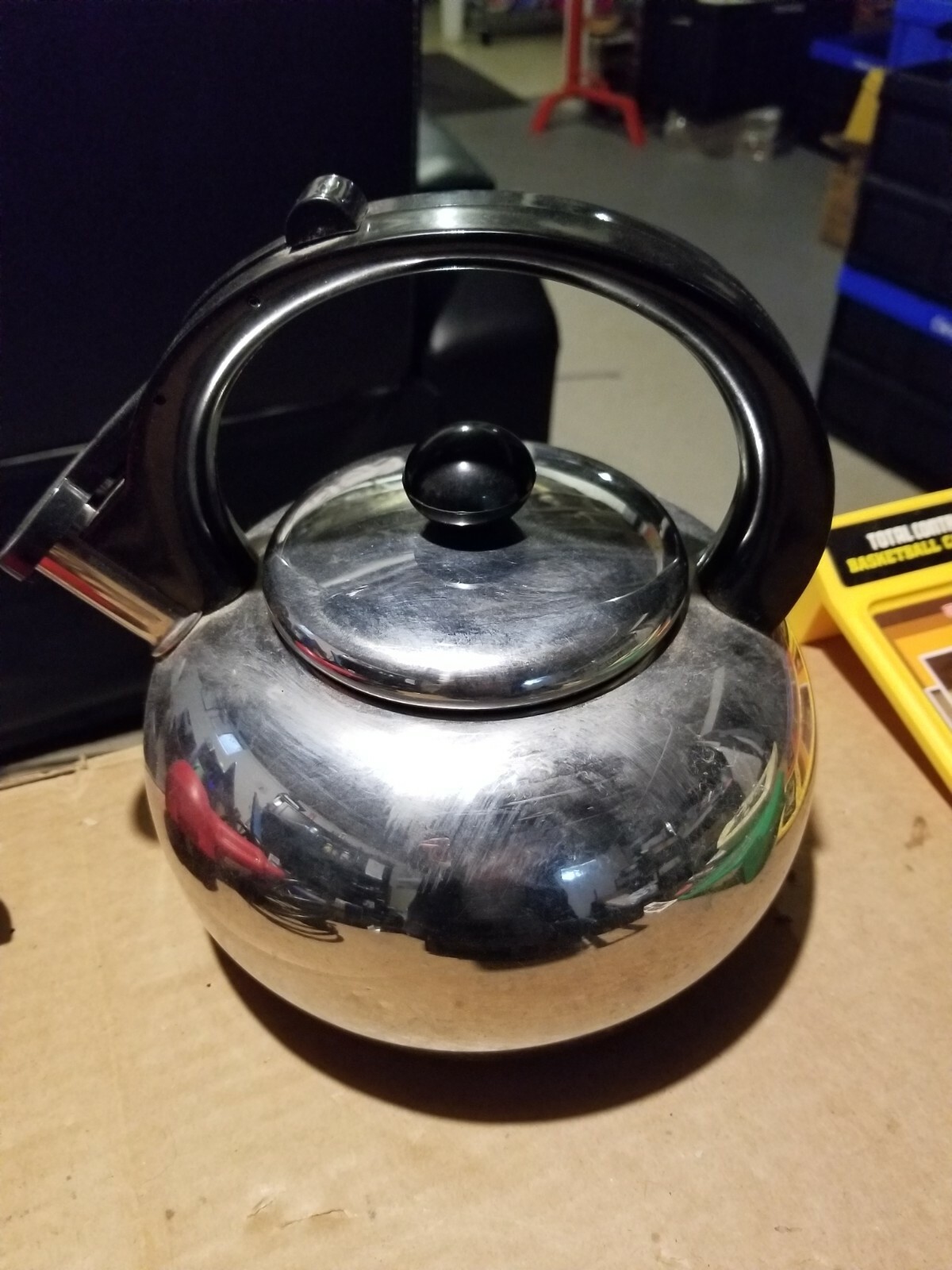 Copco Classic Whistle Stainless Steel Tea Kettle Tea Pot eBay