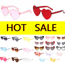 Fashion Love Heart Shape Women Sunglasses Protect Eye Practical Unisex UV400