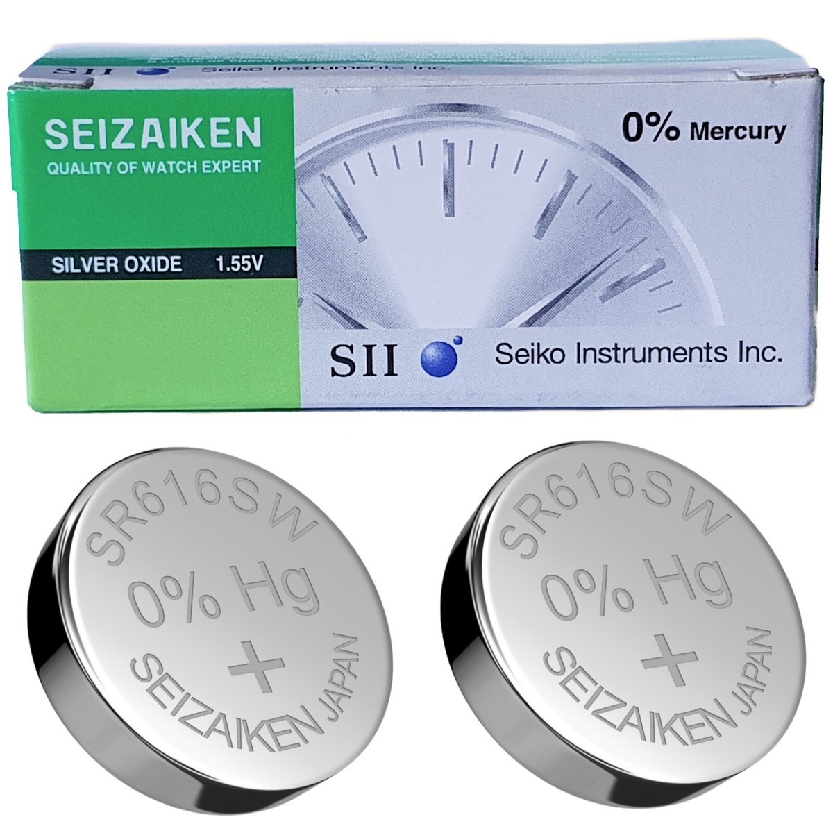 x Seiko 321 SR616SW SR65 SB-AF V321 280-73 Silver Oxide Watch Battery