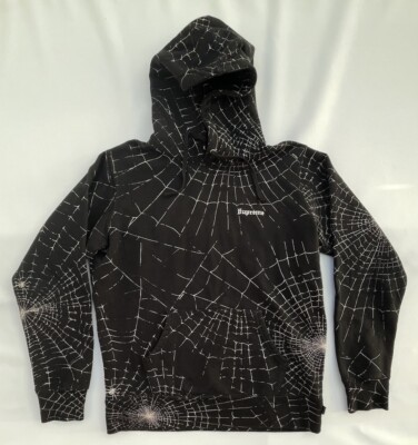 希少‼️ Supreme Spider Web Hoodie Black s-l400.jpg