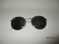 New RAY-BAN SUN RB3447 001/GOLD/0/G-15 50/21/145 with case and cleaning cloth