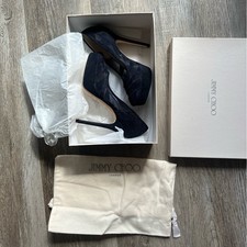 Jimmy Choo Kersey mesh platform pumps