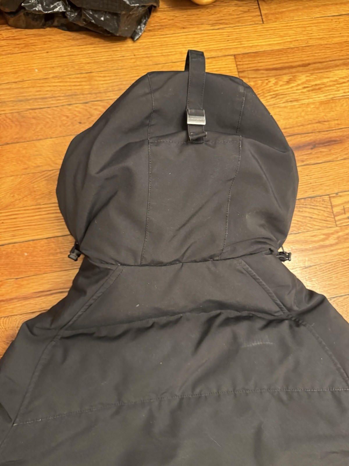 Canada Goose Emory Parka Heritage Small Fur Black Jacket 2580M Authentic image 10