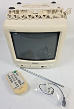 Sony KV-9PT40 9" Trinitron Color CRT TV Retro Gaming Tested w/ Remote Antenna