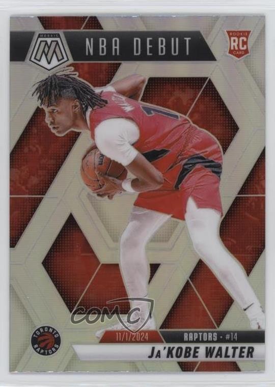 2024-25 Panini Mosaic NBA Debut Silver Prizm Ja'Kobe Walter #253 Rookie RC 1w9