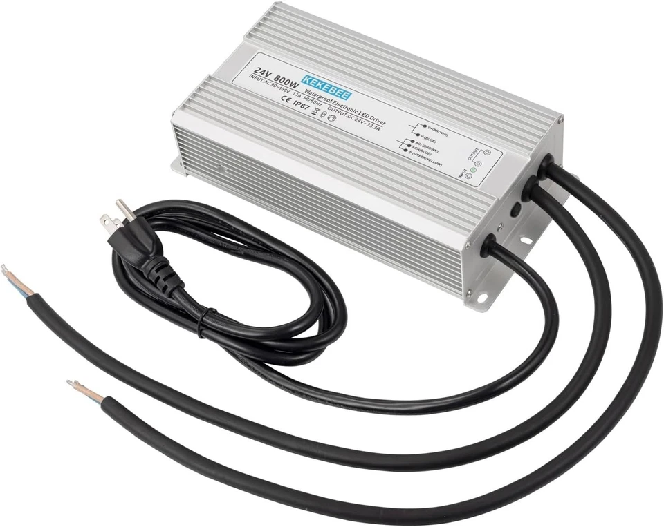 Waterproof Power Supply for Indoor/Outdoor LED Lighting - Image 3 of 4