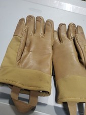 outdoor research military "convoy" cold weather coyote gortex gloves Medium Used