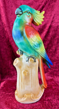 antiker Kakadu Papagei Vogel Porzellan Figur Tier wohl Cortendorf oder Hummel