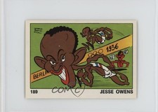 1973 Panini OK VIP Jesse Owens #189 z1v