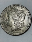 1891 Morgan Silver Dollar, Philadelphia Mint, No Mint Mark, 90% Silver Coin