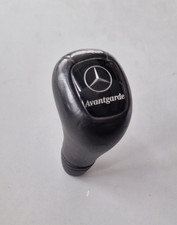 GENUINE MERCEDES BENZ W210 W208 W202 BLACK LEATHER Shifter Shift Knob