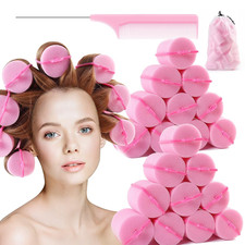 Jumbo Foam Sponge Hair Roller Soft Sleeping Rollers Curvy Wavy Hairstyle Curling