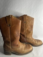 Botas de cuero vintage Levi’s Orange Tab años 70’s suela Vibram Levi Strauss