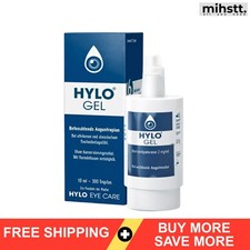 2 X Hylo Gel 10ml Hyaluronic Eye Drops Ursapharm