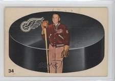 1962-63 Parkhurst Sid Abel #34 HOF 19ry