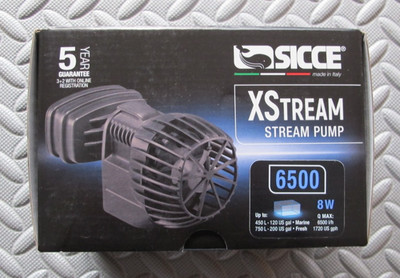 SICCE XSTREAM 6500 Wave Maker Flow Pump 1720 GPH