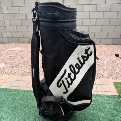 David Duval Autographed Titleist DCI Staff Bag Williams World