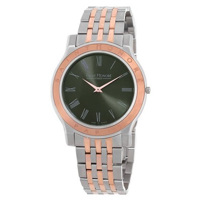 Saint Honore Paris Deauville Quartz Green Dial Men's Watch H SH DE826101 6GR