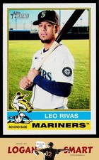 Leo Rivas 2025 Topps Heritage #634 Seattle Mariners