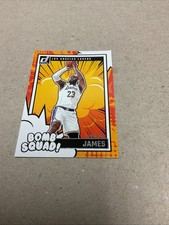 2024-25 Panini Donruss Los Angeles Lakers LeBron James Bomb Squad Insert Card