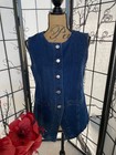 Ann Taylor Petite Refined Denim Vest NWT — photo 1