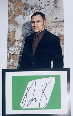 David Gray  English Singer / Songwriter , Original 10 x 8 Signature Piece