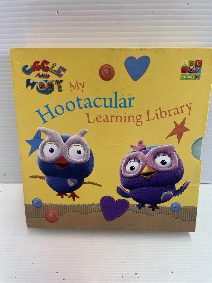 Giggle and Hoot BOXSET Hootacular Learning Library Pictoria HC SET ABC Kids. AUS - Image 2 of 4