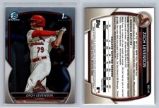 2023 Bowman Draft #BDC-149 Zach Levenson Chrome Refractor