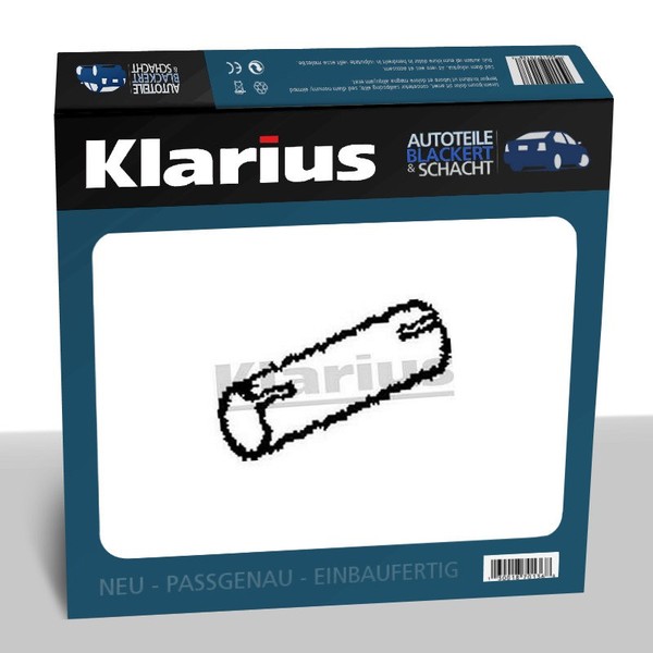 Klarius Auspuff Abgasrohr für Ford Focus + Kombi + Stufenheck-image