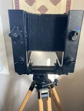 Horseman L45 camera with 250mm rail ugly functional condition READ DESCRIPTION