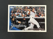 2010 Topps - Jorge Posada #120 Batting