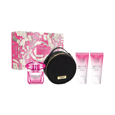 Versace Bright Crystal Absolu for Women 4PC Gift Set 3 / 3.0 oz Eau de Parfum