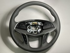 New GM OEM Leather Steering Wheel Cadillac XT5 2017-2021 Titanium Grey