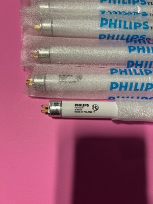 Lot of 10 Philips Light Bulb Lamp F8T5/CW New 8W 9280 010 03321 Cool White 4000K