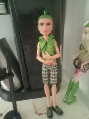 Monster High Original Puppen, Lagoona,Batsy,Deuce
