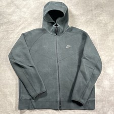 Nike Sportswear Tech Fleece Windrunner Zip Up Hoodie Men  s Size XL Black Y2K