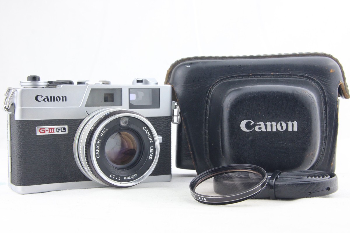 #186★現状品★CANON G-III QL Canon Canonet QL17 G-III - Camera – Kamerastore