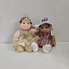 Vintage Ty Beanie Babies Kids with Outfits