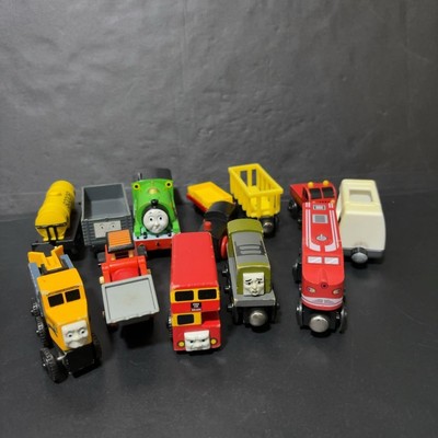BRIO Percy 3 Car Train Set Learning Curve Wooden Railway Toy Included