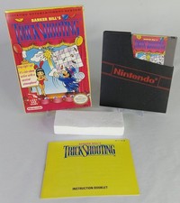 Barker Bill's Trick Shooting Nintendo NES Complete - Authentic - Tested - CIB