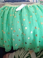 Costume Skirt St. Patrick's Day. Girls Size XL. Cat  Jack. NWT