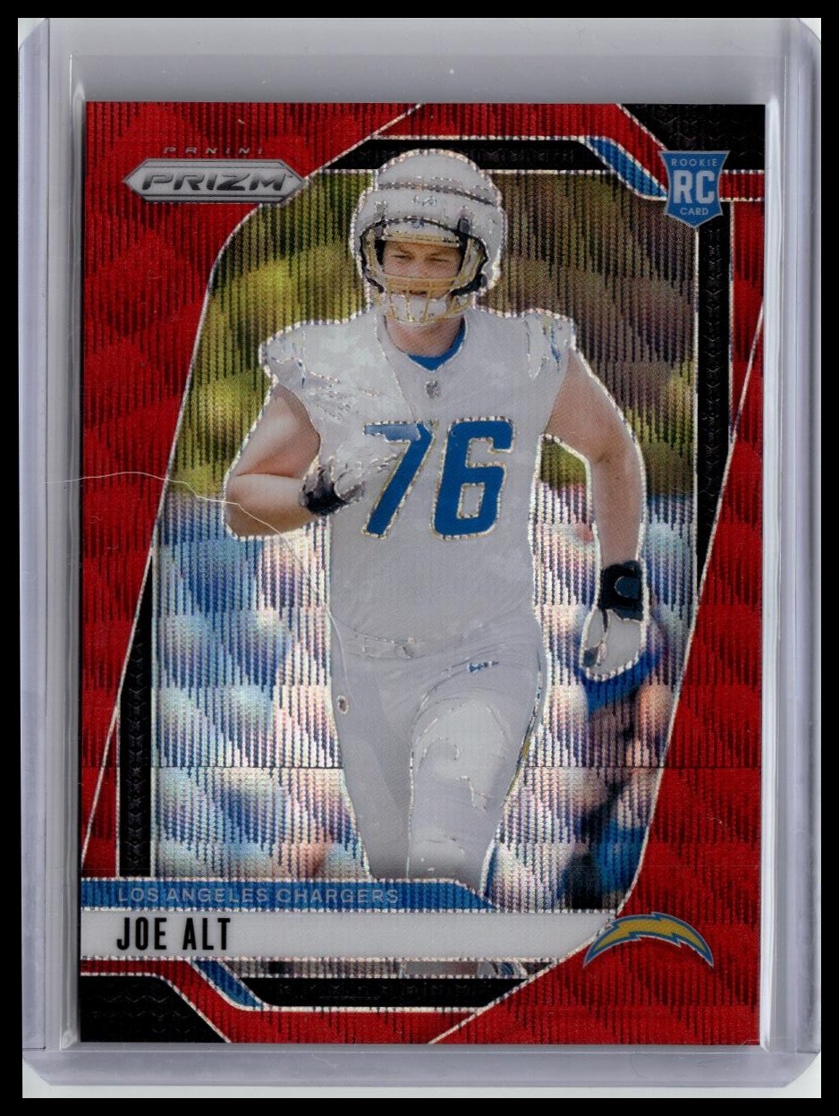 2024 Panini Prizm #353 Joe Alt Red Wave #/149