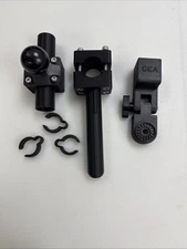 TRANSDUCER MOUNT LIVE SCOPE GARMIN LVS32 All MODES ANY DEGREE ANY ANGLE THREADED