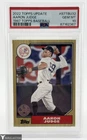 2022 Topps Update #87TBU32 Yankees Aaron Judge 1987 Baseball Card PSA 10 GEM MT
