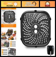 Air Fryer Accessories Set - 10'' Nonstick Tray & Grill Pan for 8QT Vortex Pro, D
