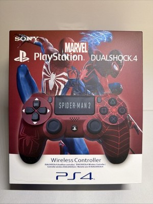 Spider-man Edition DualShock 4 Wireless PS4 Controller w/ Built-In Touchpad